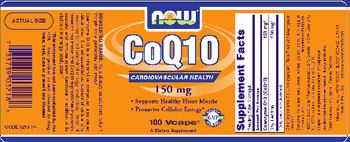 NOW CoQ10 150 mg - supplement