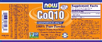 NOW CoQ10 - supplement