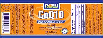 NOW CoQ10 30 mg - supplement