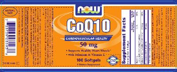 NOW CoQ10 50 mg - supplement