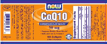 NOW CoQ10 50 mg - supplement