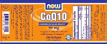 NOW CoQ10 50 mg - supplement