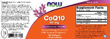 NOW CoQ10 50 mg - supplement