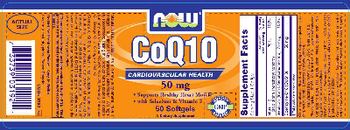 NOW CoQ10 50 mg - supplement