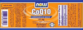 NOW CoQ10 60 mg - supplement