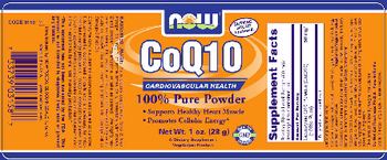 NOW CoQ10 - supplement