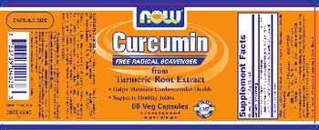 NOW Curcumin From Turmeric Root Extract - supplement