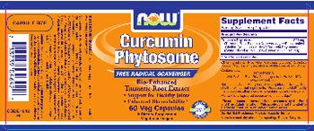 NOW Curcumin Phytosome - supplement