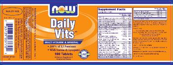 NOW Daily Vits - supplement