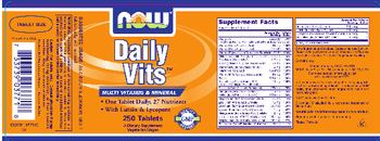 NOW Daily Vits - supplement