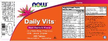 NOW Daily Vits - supplement