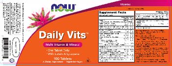 NOW Daily Vits - supplement