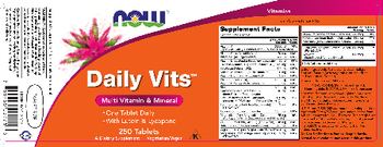 NOW Daily Vits - supplement