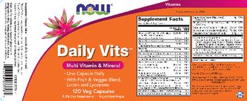 NOW Daily Vits - supplement