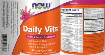 NOW Daily Vits - supplement
