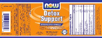 NOW Detox Support - supplement