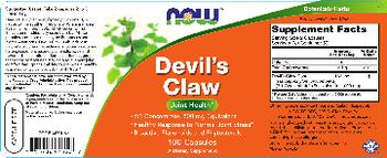 NOW Devil's Claw - supplement
