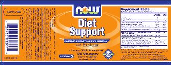 NOW Diet Support - supplement