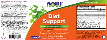 NOW Diet Support - supplement