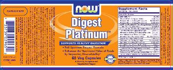 NOW Digest Platinum - supplement