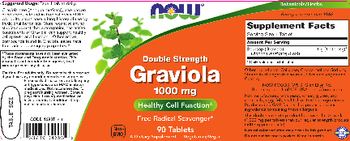 NOW Double Strength Graviola 1000 mg - supplement