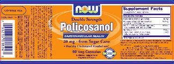 NOW Double Strength Policosanol 20 mg - supplement