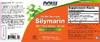 NOW Double Strength Silymarin Milk Thistle Extract 300 mg - supplement
