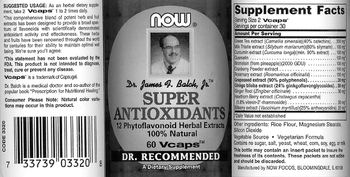 NOW Dr. James F. Balch, Jr. Super Antioxidants - supplement