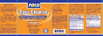 NOW Easy Cleanse Easy Cleanse P.M. - supplement