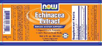 NOW Echinacea Extract - supplement