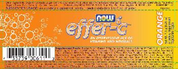 NOW Foods Effer-C Orange - supplement
