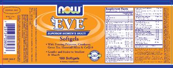 NOW Eve Softgels - supplement