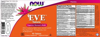 NOW Eve Tablets - supplement