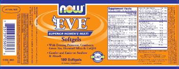 NOW EveSoftgels - supplement