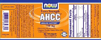 NOW Extra Strength AHCC 750 mg - supplement