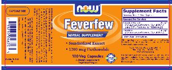 NOW Feverfew - supplement