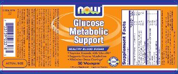 NOW Glucose Metabolic Support - supplement