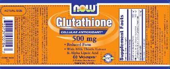 NOW Glutathione - supplement