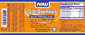 NOW Gr8-Dophilus - supplement