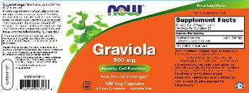 NOW Graviola 500 mg - supplement