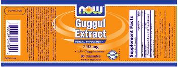 NOW Guggul Extract 750 mg - supplement