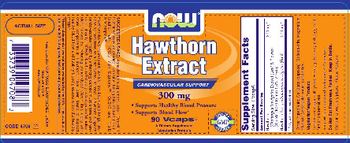 NOW Hawthorn Extract 300 mg - supplement