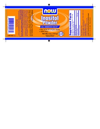 NOW Inositol Powder - supplement