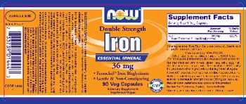 NOW Iron 36 mg - supplement