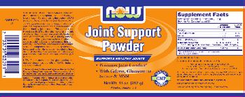 NOW Joint Support Powder - supplement