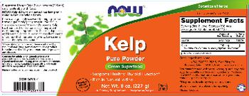 NOW Kelp - supplement