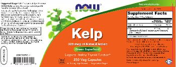 NOW Kelp - supplement