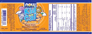 NOW Kid Cal Tart Orange - supplement