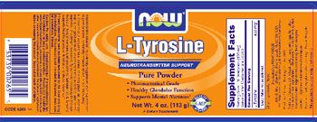 NOW L-Tyrosine - supplement