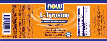 NOW L-Tyrosine - supplement